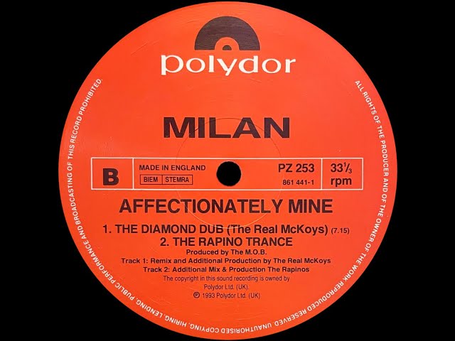 Milan – Affectionately Mine (The Rapino Trance) [1993]