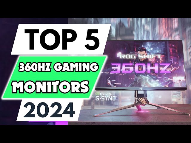 Top 5 Best 360HZ Gaming Monitor of 2024 [don’t buy one before watching this]