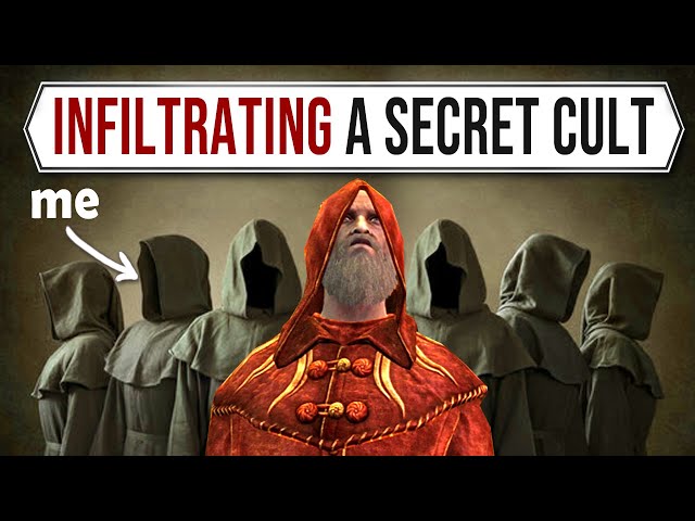 Skyrim - How I Infiltrated a Secret Cult!