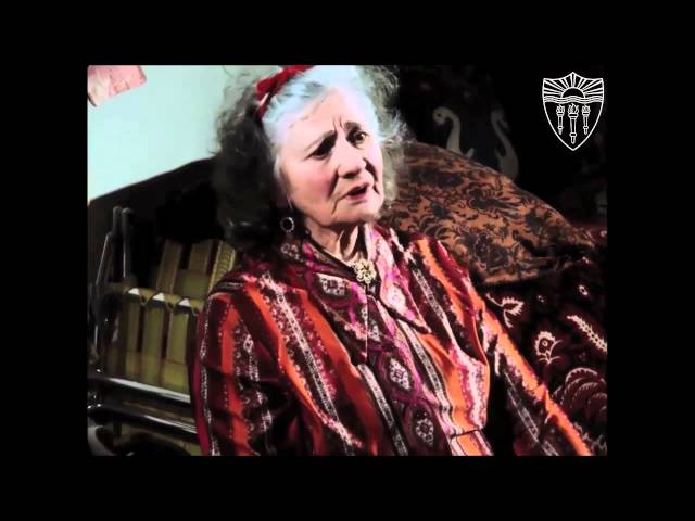 Armenian Survivor Aurora Mardiganian on Genocide | USC Shoah Foundation