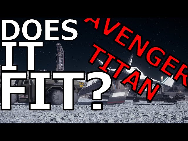 Star Citizen DOES IT FIT?  - AVENGER TITAN ( 3.22 )