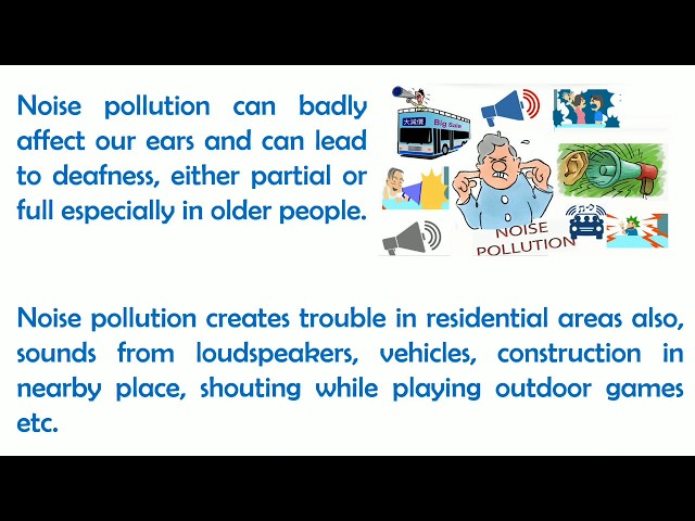 Noise pollution essay in english | Noise pollution and its effects | Smart Learning Tube