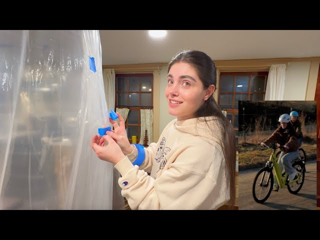 Major home renovations and updated house tour, life updates, family outing on ebikes ft vanpowers