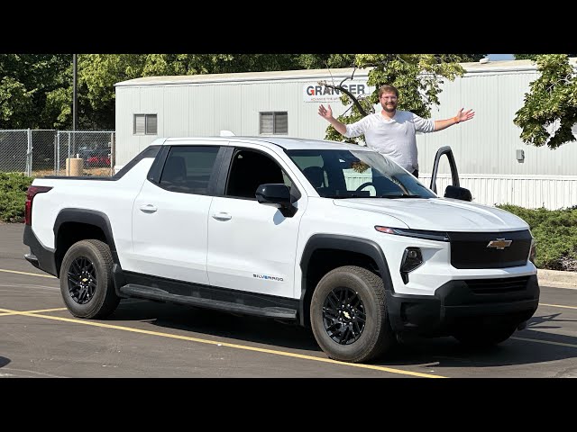 I Drive The Chevy Silverado EV For The First Time! The New Ultimate Electric Pickup Truck