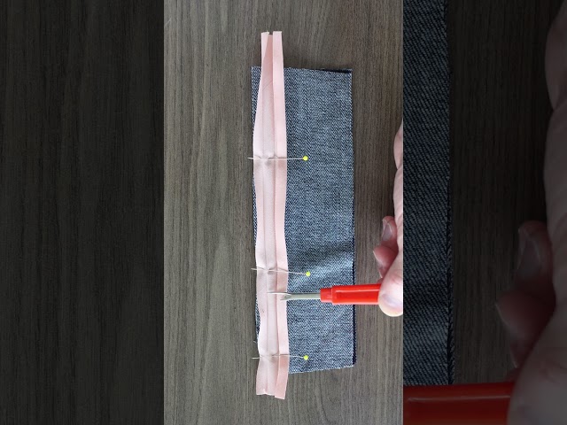 How to Sew this Fancy Edge #sewingtutorial #sewing  #fashion