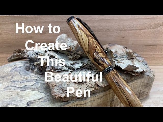 How to Make a Beautiful Pen Start to Finish