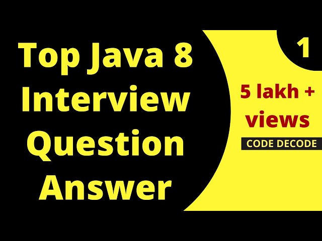 Java 8 new features || Java 8 Interview Questions and Answers ( Live Demo with Examples )