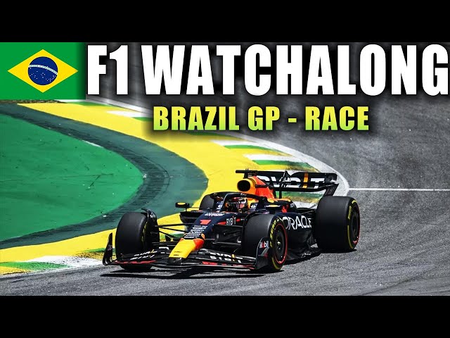 🔴 F1 Watchalong - Brazil GP RACE - with Commentary & Timings