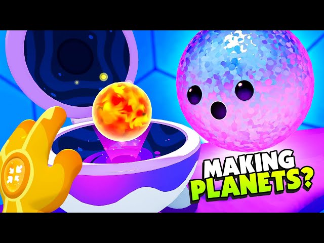 Magic Planet Machine Can Make ALIEN PLANETS!  - Cosmonious High VR