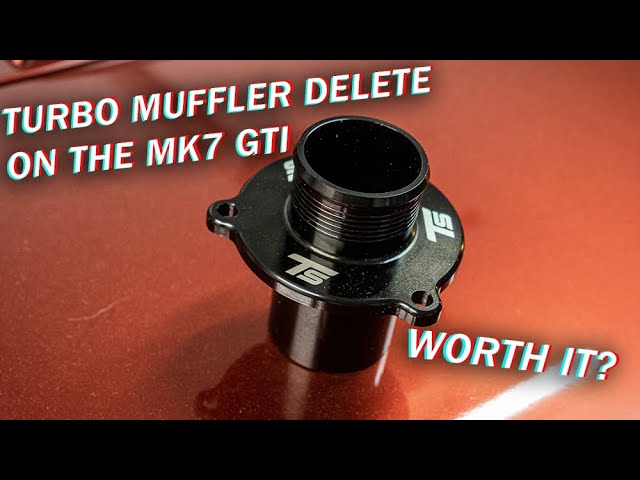 Mk7 GTI Turbo Muffler Delete! Worth It?