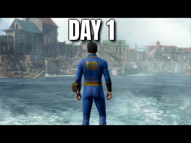 Fallout 4 without leaving Far Harbor (Day 1)