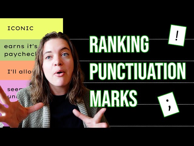 Ranking Punctuation Marks