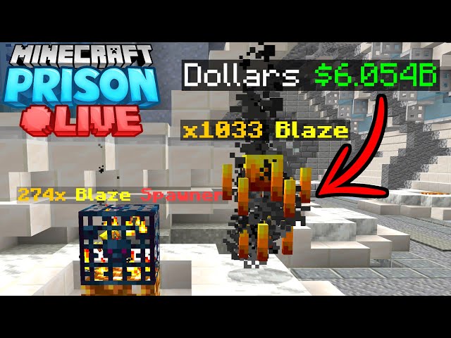 Making 10 BILLION An Hour The EASY WAY on my Minecraft Prison Server (Live EP5)