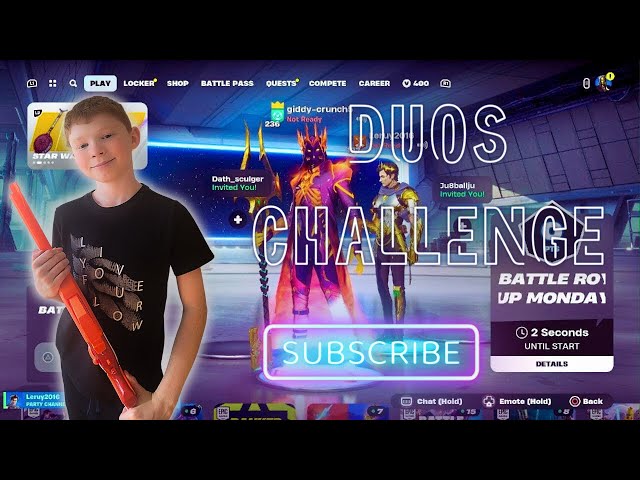 🔫💥Fortnite Duos Challenge💥🔫 Subscribe!