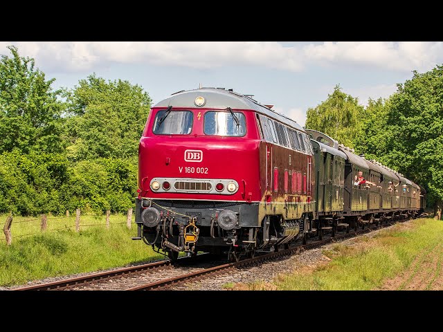 V160 002 unterwegs auf der Tecklenburger Nordbahn