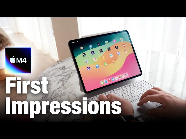 M4 OLED iPad Pro First Impressions | It's Beautiful 😍