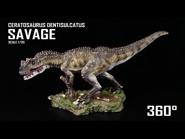 Rebor ™ - Savage / Ceratosaurus Dentisulcatus - 360° / Re-Upload