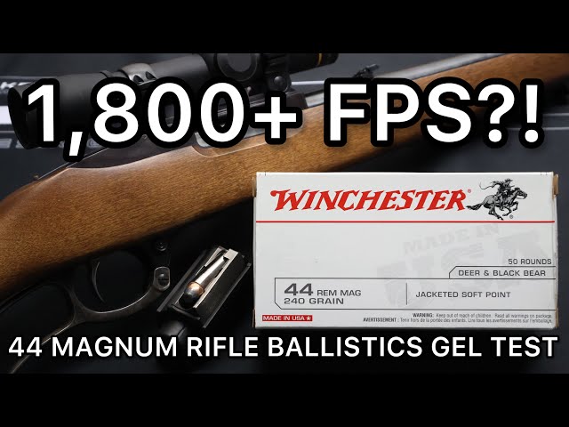 FREIGHT TRAINS!! 44 Magnum 240gr JSP Winchester White Box Ballistics Gel Ammo Test