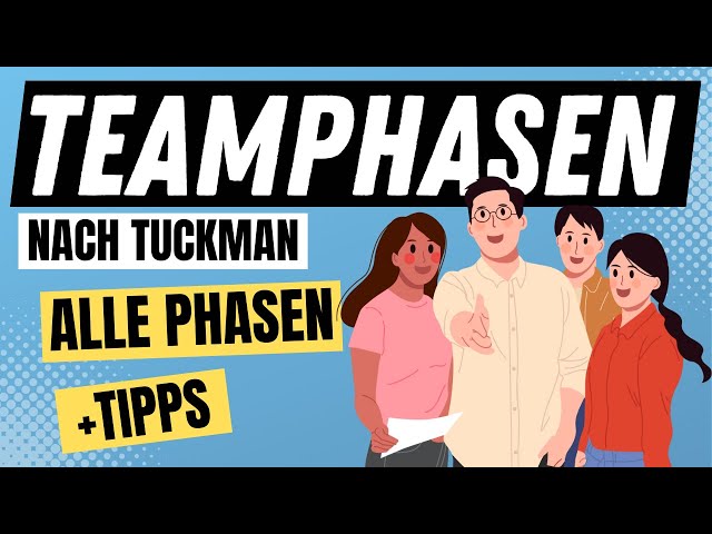 TEAMPHASEN nach TUCKMAN - Phasenmodell der Teamentwicklung | ERZIEHERKANAL