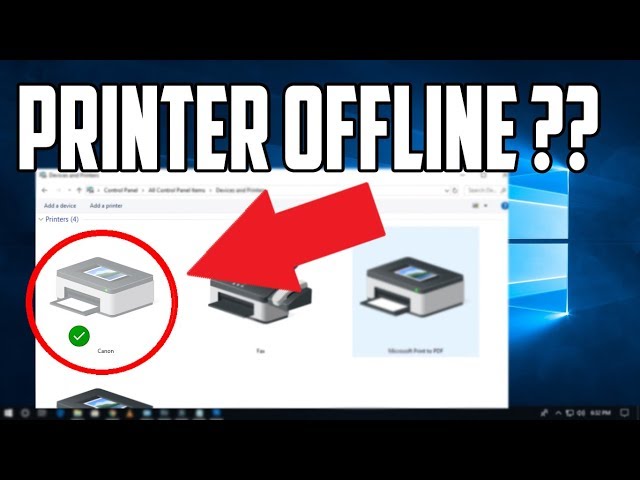 How to Get Your Printer Online in Windows 10