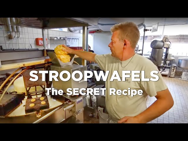 Dutch Stroopwafels: How They Are Made!