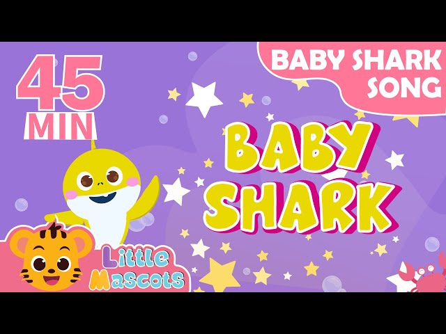 Baby Shark + Wheels On The Bus + more Little Mascots Nursery Rhymes & Kids Songs