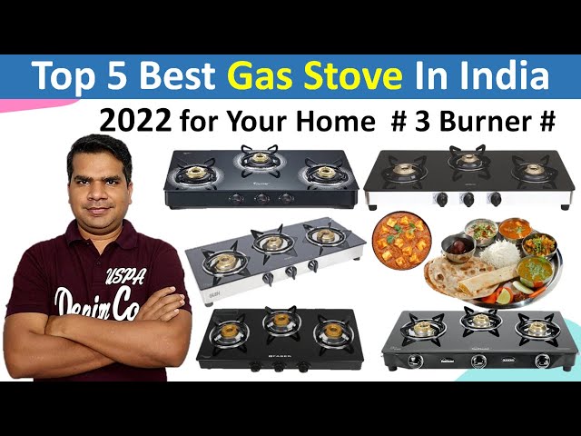 Top 5 3 Burner Gas Stove in India 2022 | Best Gas Stove for Home use 🔥