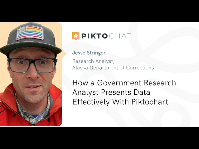 How a Government Research Analyst Presents Data Effectively With Piktochart