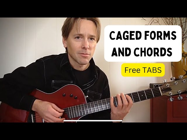 Explanation of the CAGED forms and chords!