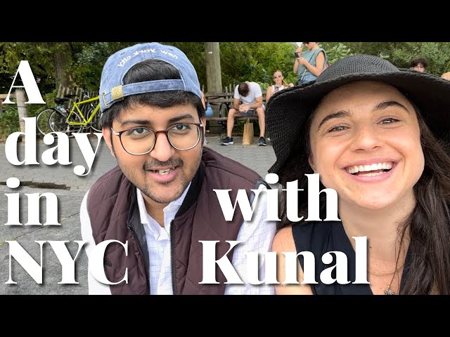 A day in NYC with @KunalKushwaha