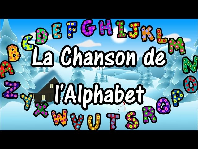 French ABC Song - Alphabet in French - La Chanson de l'Alphabet - ABCDEFGHIJKLMNOPQRSTUVWXYZ