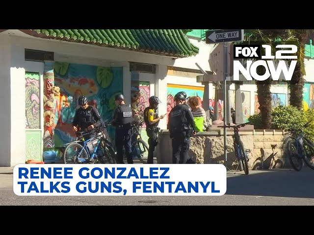 LIVE: Commissioner Gonzalez on guns, fentanyl in Portland