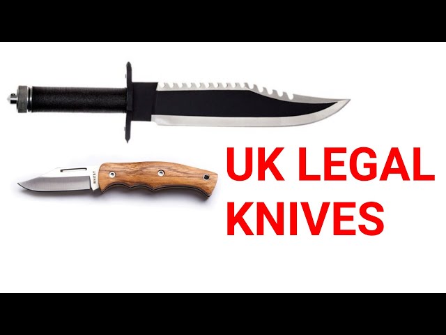 What is a UK legal knife?