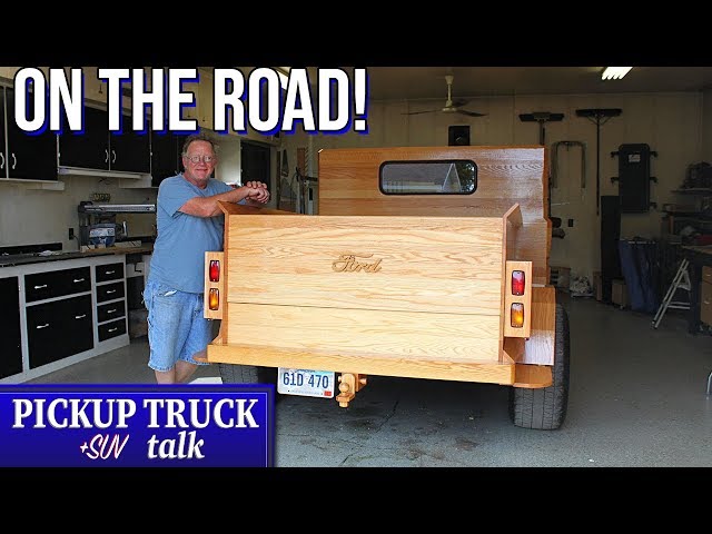 Homemade Wood Ford Pickup - 1979 Ford Econoline Conversion
