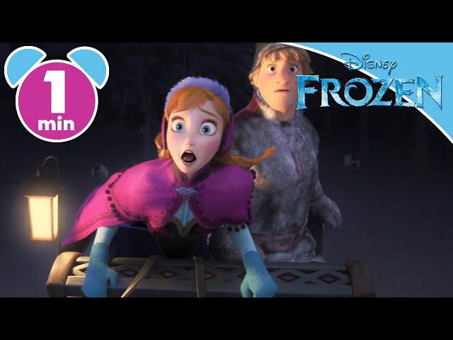 Frozen | Wolf Chase! | Disney Princess
