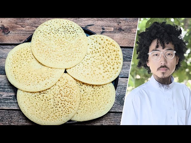 Moroccan  Fluffy Pancake Baghrir