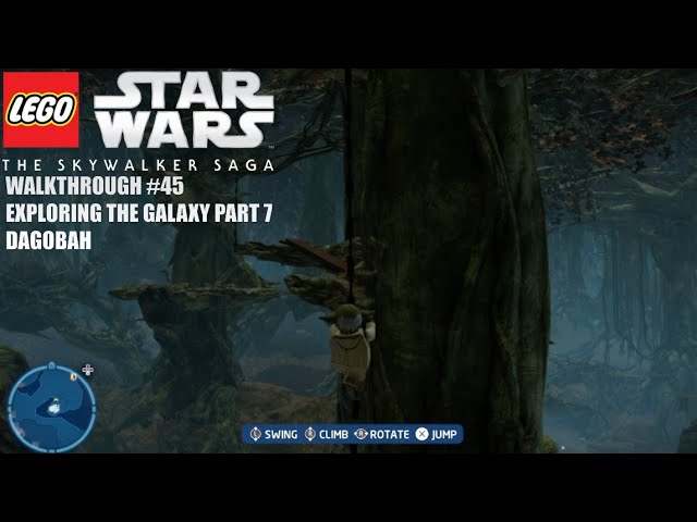 LEGO Star Wars The Skywalker Saga Walkthrough #45 | Exploring The Galaxy Part 7 | Exploring Dagobah
