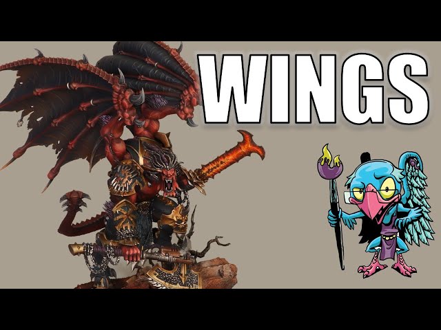 How to Paint Demon Wings (Featuring Angron) - HC 387