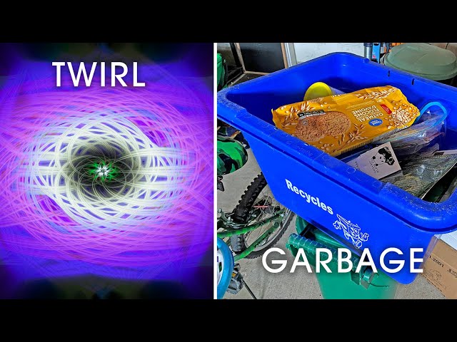 Transform your GARBAGE PHOTO into a digital TWIRL ABSTRACT in Photoshop