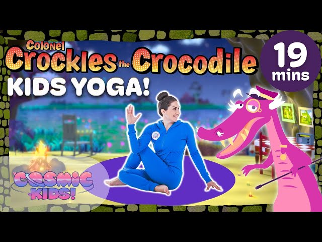 Colonel Crockles the Crocodile | A Cosmic Kids Yoga Adventure!
