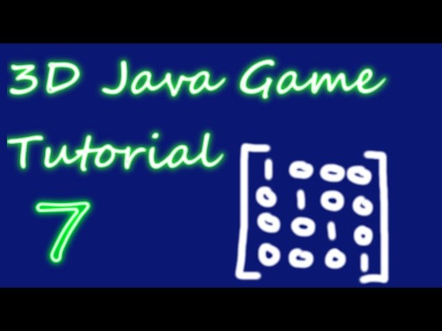 OpenGL 3D Game Tutorial 7: Matrices & Uniform Variables