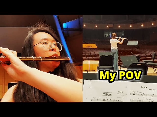 My experience playing 2nd Flute in the Vancouver Metropolitan Orchestra (and meeting Jasmine Choi!)