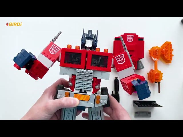 LEGO Transformers 10302 Optimus Prime / Building & Review