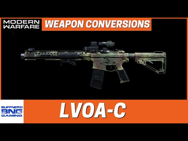 LVOA-C Weapon Conversions - Call Of Duty Modern Warfare
