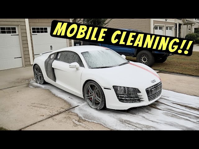 Audi R8 Detailed Car Wash!