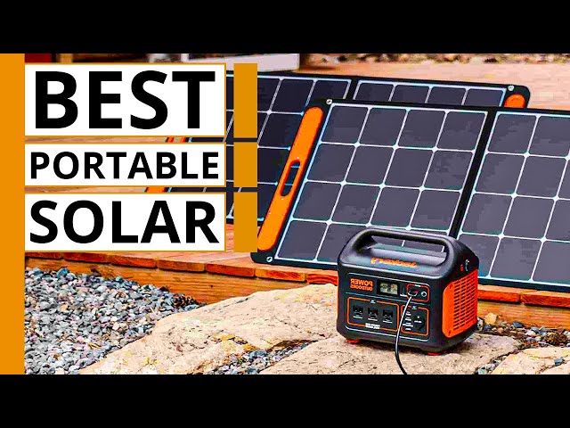 Top 5 Best Portable Solar Panel for Camping