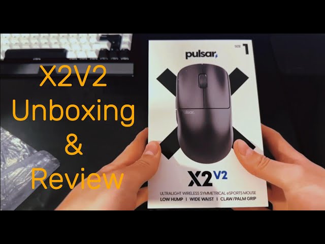 Pulsar X2V2 Mini Unboxing & Comparison with Viper V2 Pro