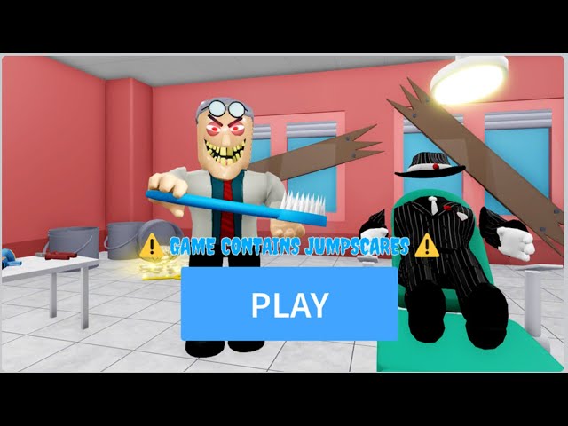 Escape Bob the Dentist SCARY OBBY full gameplay #scaryobby #roblox