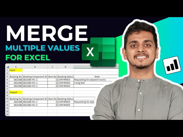 How to Merge Cells in Excel: Merge Same and Different Values in Excel | Be10x