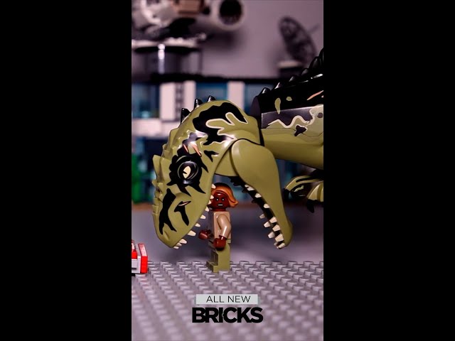 Lego Jurassic World Giganotosaurus Attack #shorts